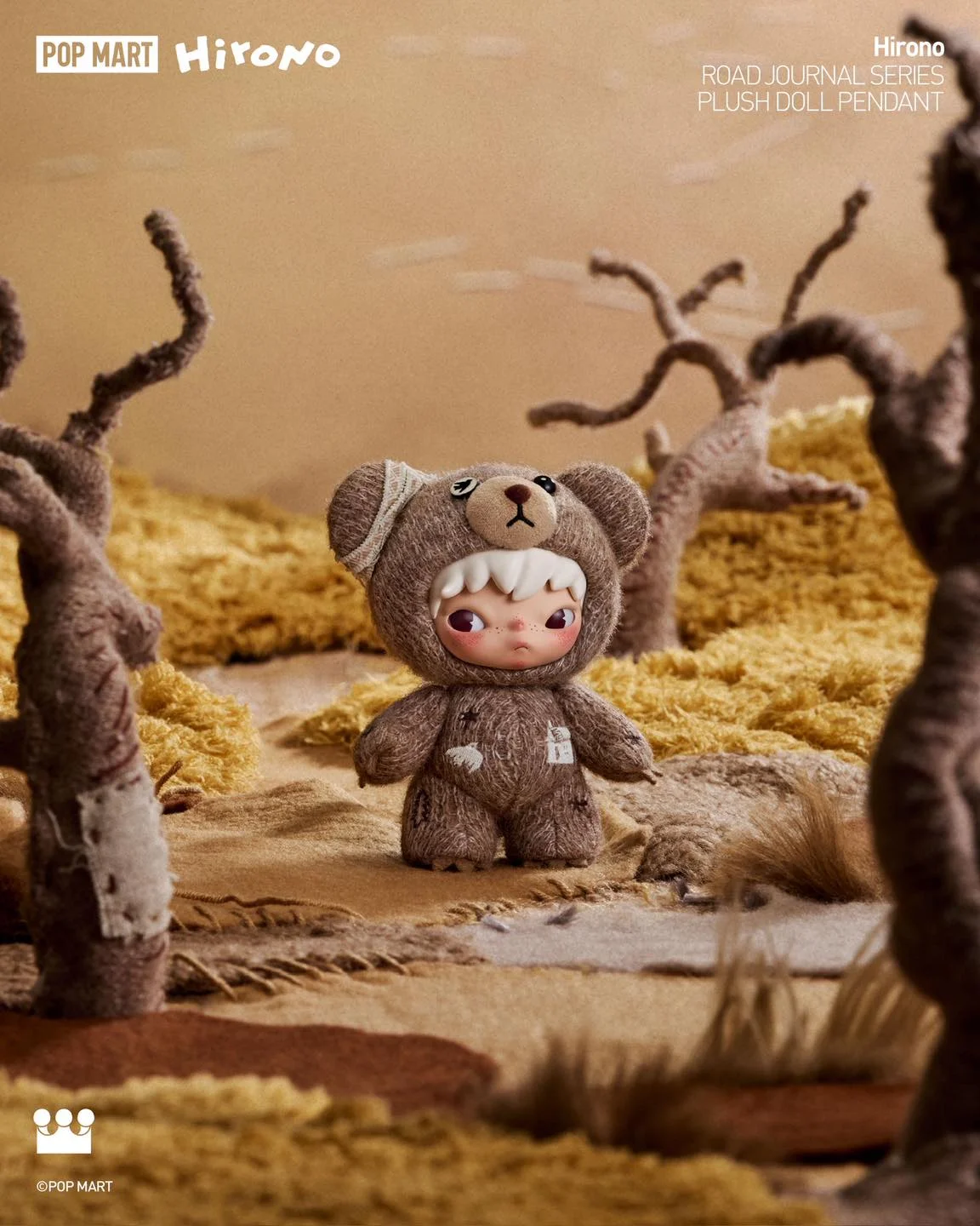 Hirono Road Journal Series-Plush Doll Pendant Series